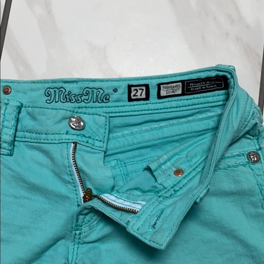 Miss me mint colored shorts